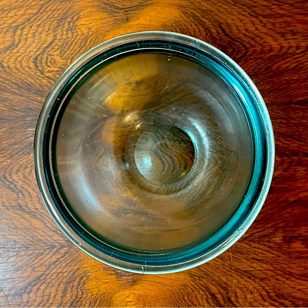 Thick Vintage Glass Bowl - Picture 2 of 6